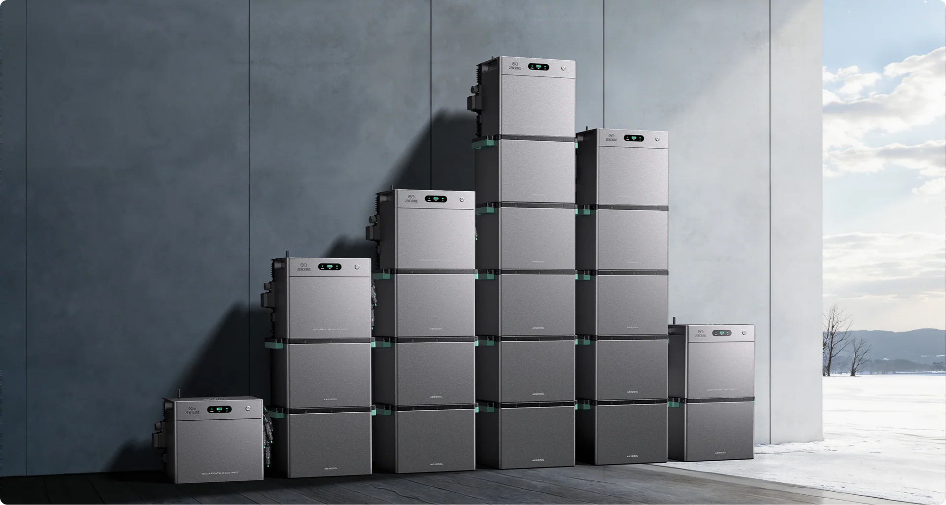 Capacité évolutive du SolarFlow 2400 Pro