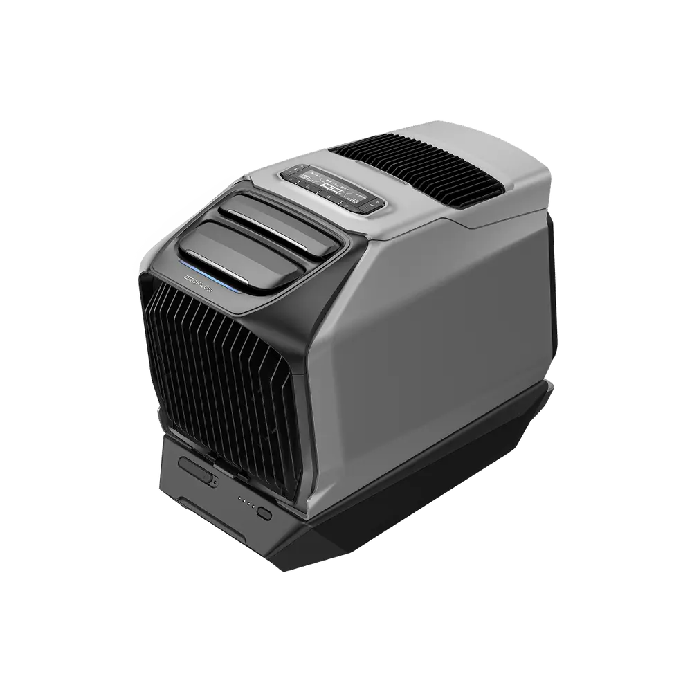 EcoFlow WAVE 3 shown from the front and side